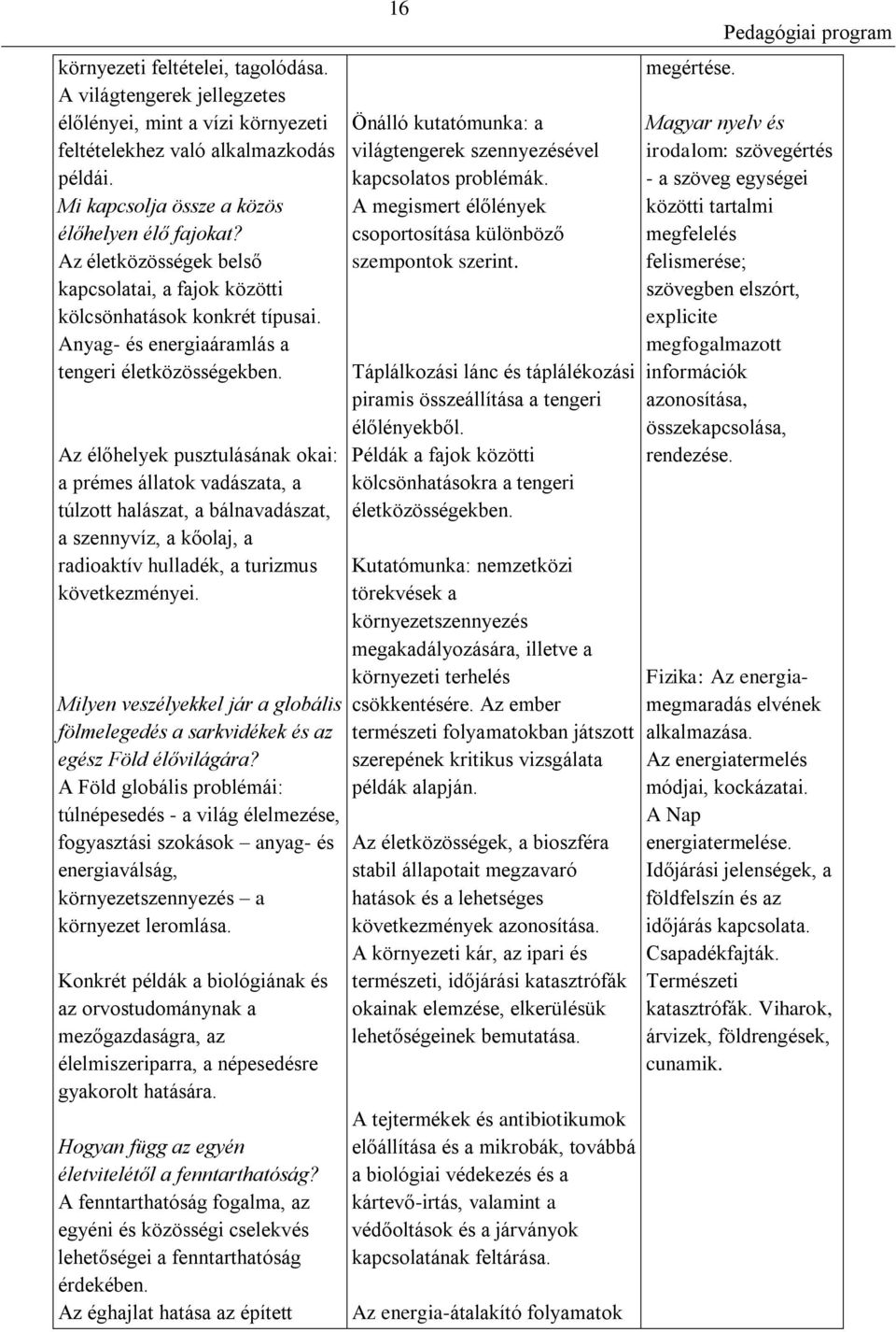 Az élőhelyek pusztulásának okai: a prémes állatok vadászata, a túlzott halászat, a bálnavadászat, a szennyvíz, a kőolaj, a radioaktív hulladék, a turizmus következményei.