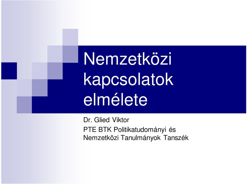 Glied Viktor PTE BTK