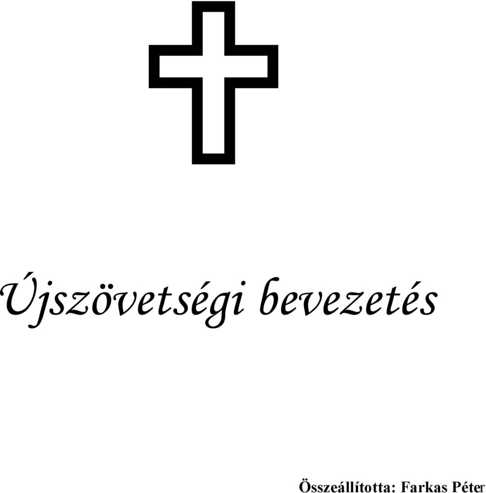 bevezetés