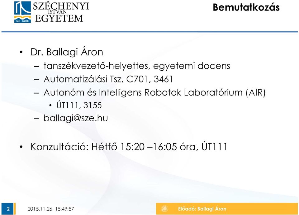 Automatizálási Tsz.