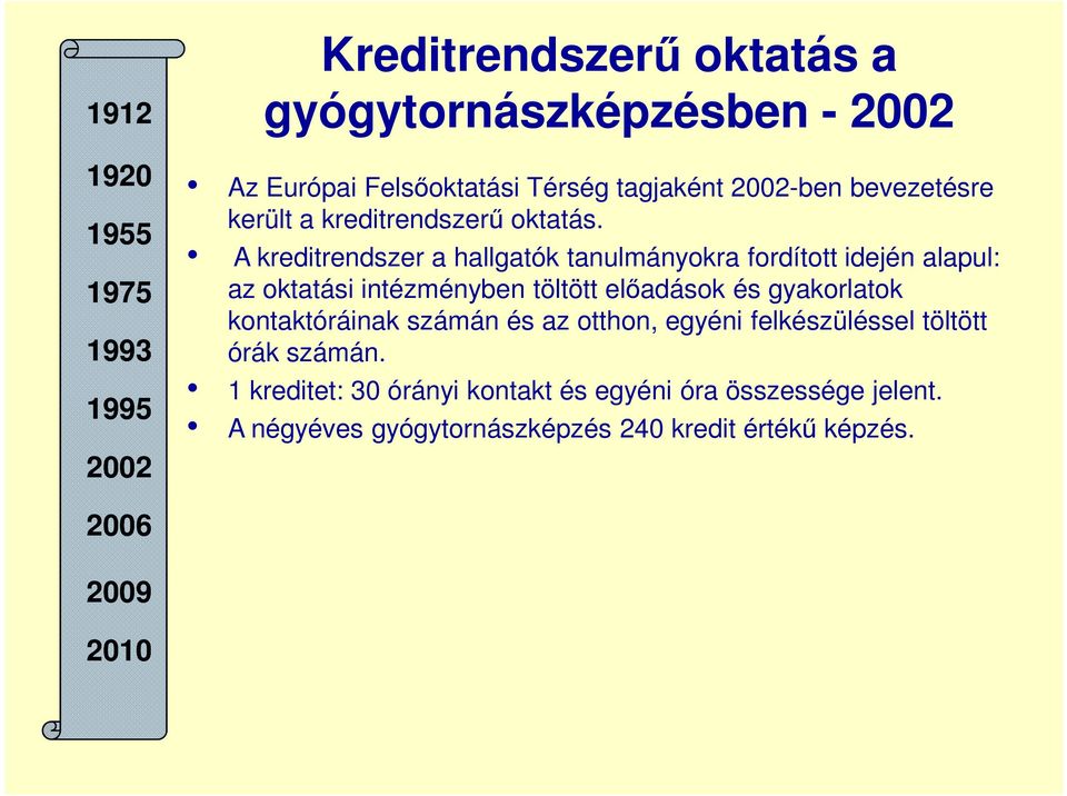 A kreditrendszer a hallgatók tanulmányokra fordított idején alapul: az oktatási intézményben töltött előadások és