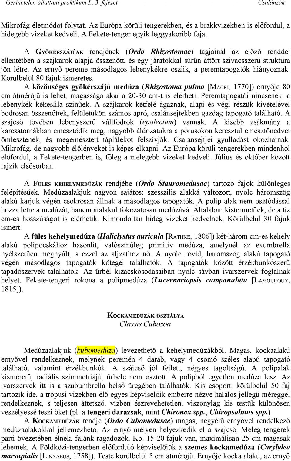 Az ernyő pereme másodlagos lebenykékre oszlik, a peremtapogatók hiányoznak. Körülbelül 80 fajuk ismeretes.