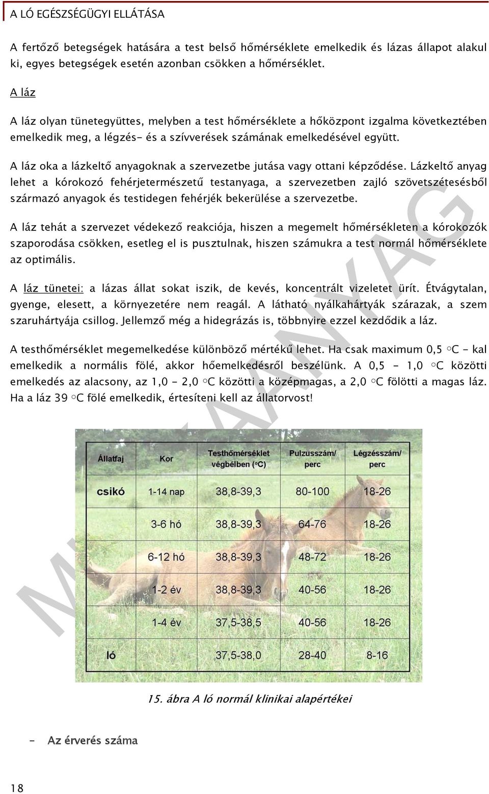 A láz oka a lázkeltő anyagoknak a szervezetbe jutása vagy ottani képződése.