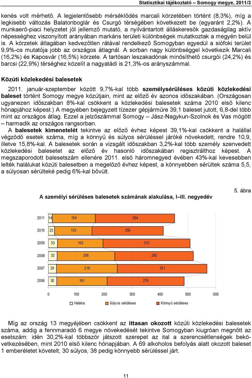 A munkaerő-piaci helyzetet jól jellemző mutató, a nyilvántartott álláskeresők gazdaságilag aktív népességhez viszonyított arányában markáns területi különbségek mutatkoztak a megyén belül is.