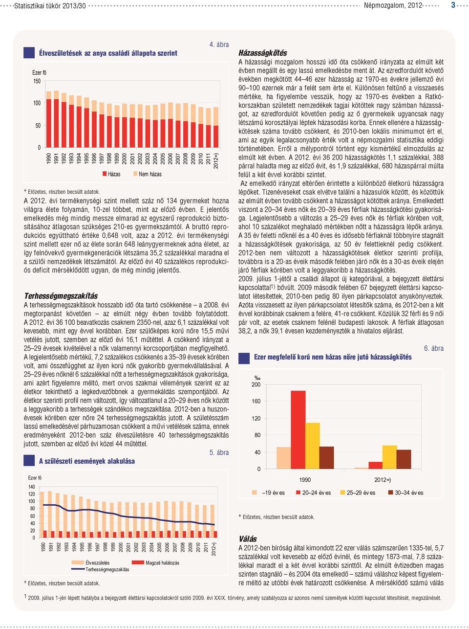 E jelentős emelkedés még mindig messze elmarad az egyszerű reprodukció biztosításához átlagosan szükséges 21-es gyermekszámtól. A bruttó reprodukciós együttható értéke,648 volt, azaz a 2.