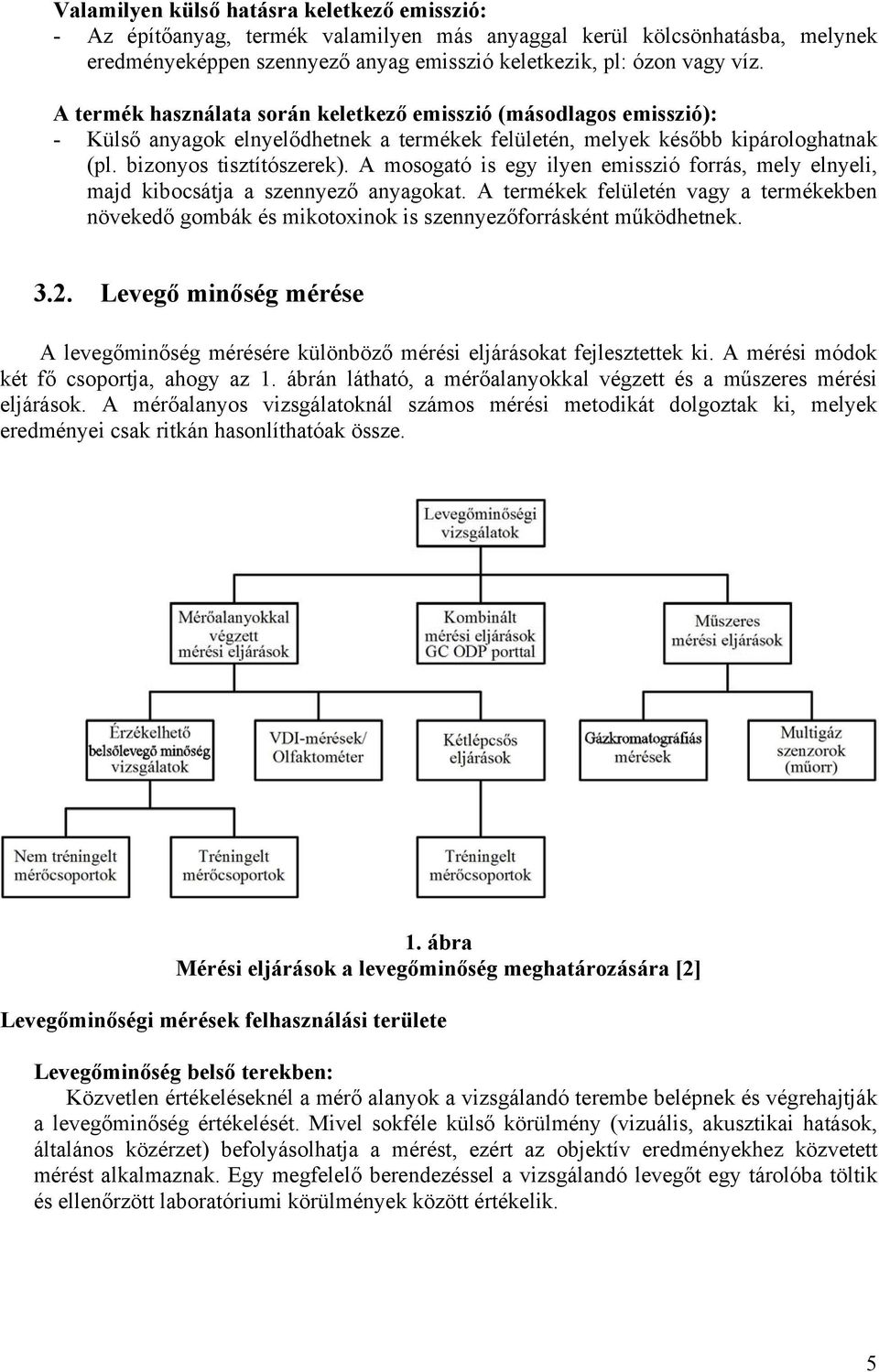 A mosogató is egy ilyen emisszió forrás, mely elnyeli, majd kibocsátja a szennyező anyagokat. A termékek felületén vagy a termékekben növekedő gombák és mikotoxinok is szennyezőforrásként működhetnek.