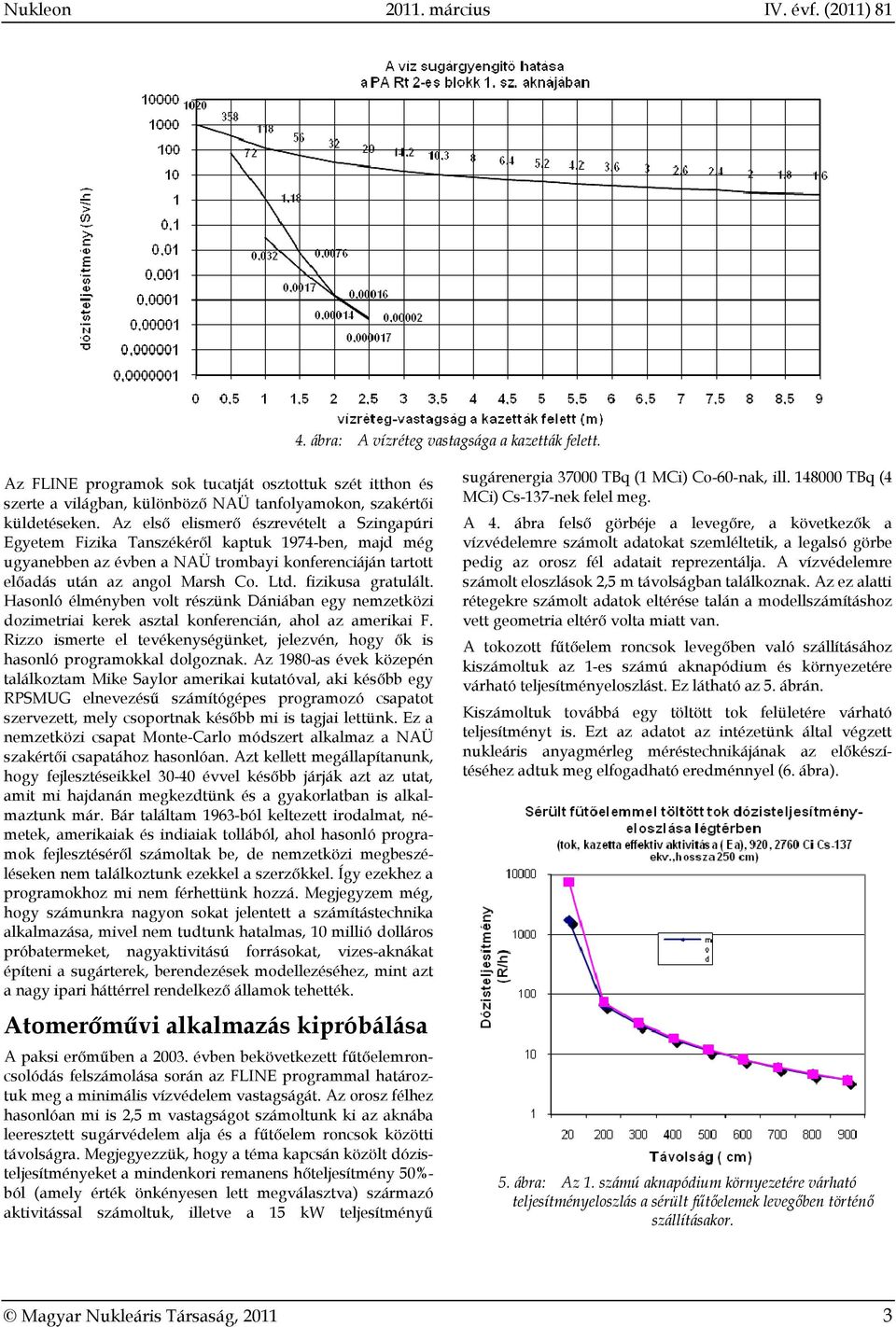 fizikusa gratulált. Hasonló élményben volt részünk Dániában egy nemzetközi dozimetriai kerek asztal konferencián, ahol az amerikai F.