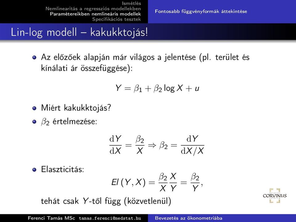 (pl. terület és kínálati ár összefüggése): Miért kakukktojás?