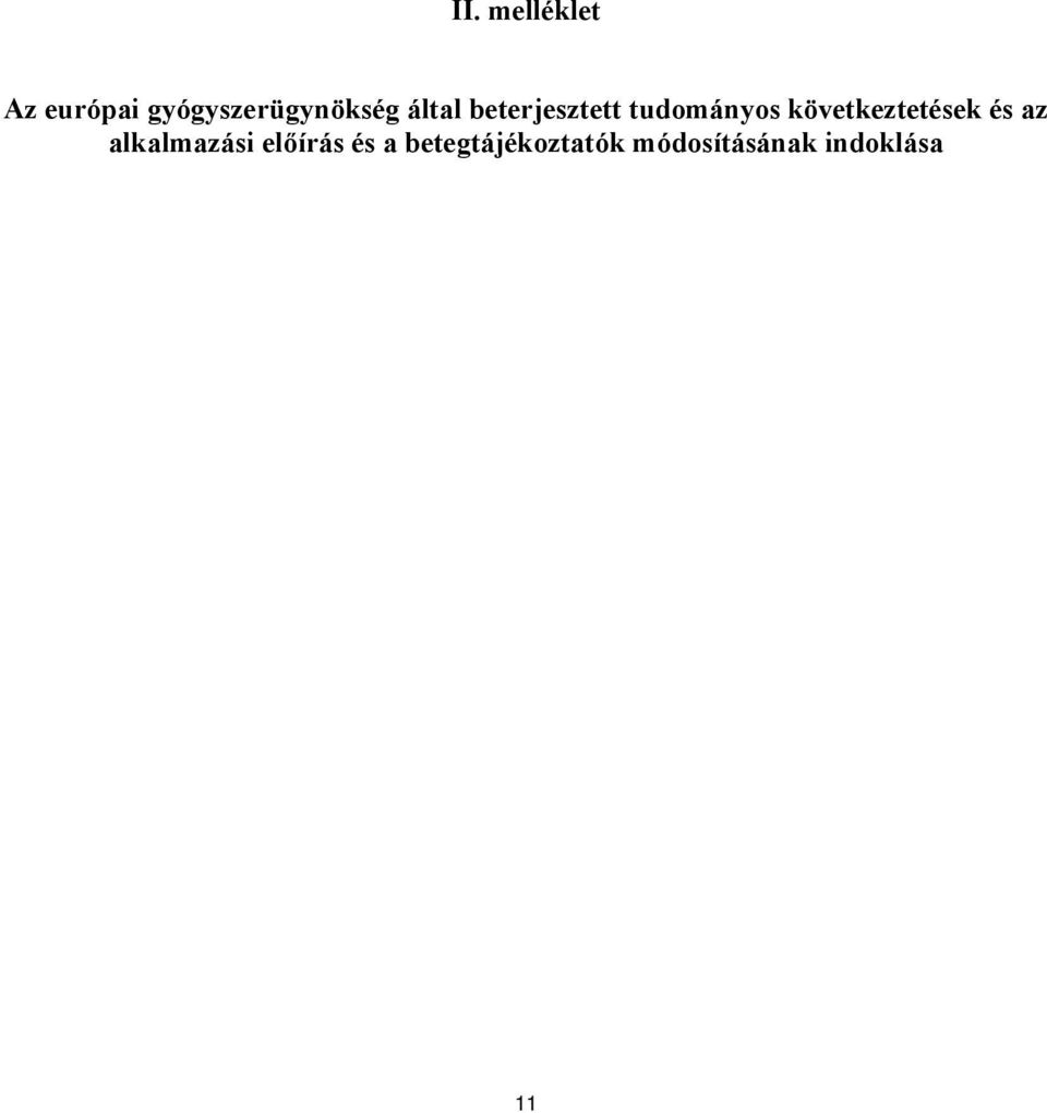 tudományos következtetések és az