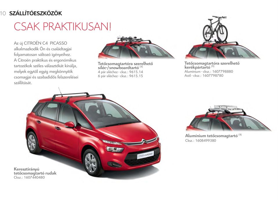 ÚJ CITROËN C4 PICASSO TARTOZÉKOK - PDF Free Download