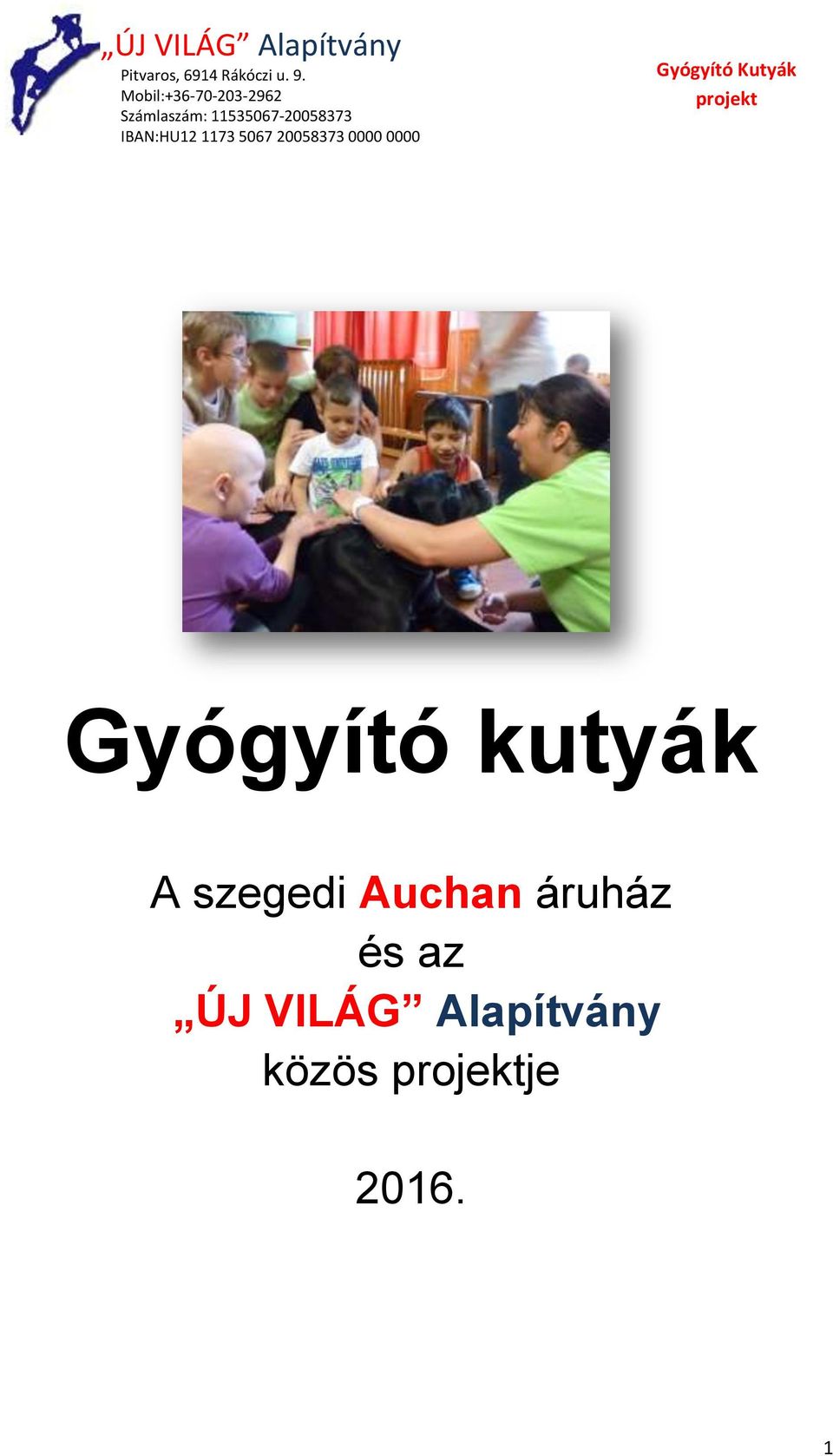 áruház és az ÚJ