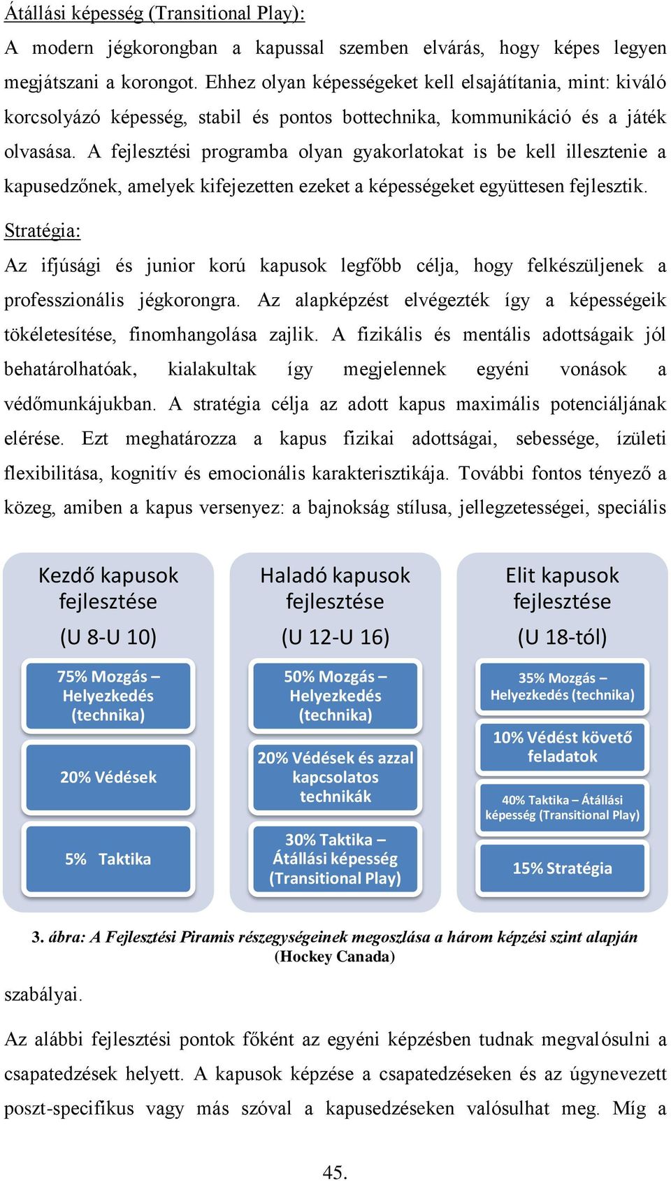 A fejlesztési programba olyan gyakorlatokat is be kell illesztenie a kapusedzőnek, amelyek kifejezetten ezeket a képességeket együttesen fejlesztik.