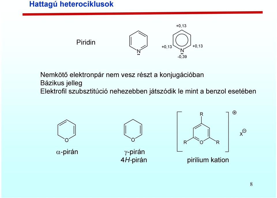 Heterociklusos vegyületek - PDF Ingyenes letöltés