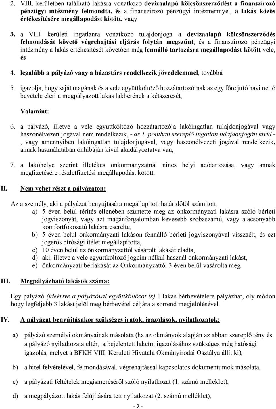 kötött, vagy 3. a VIII.