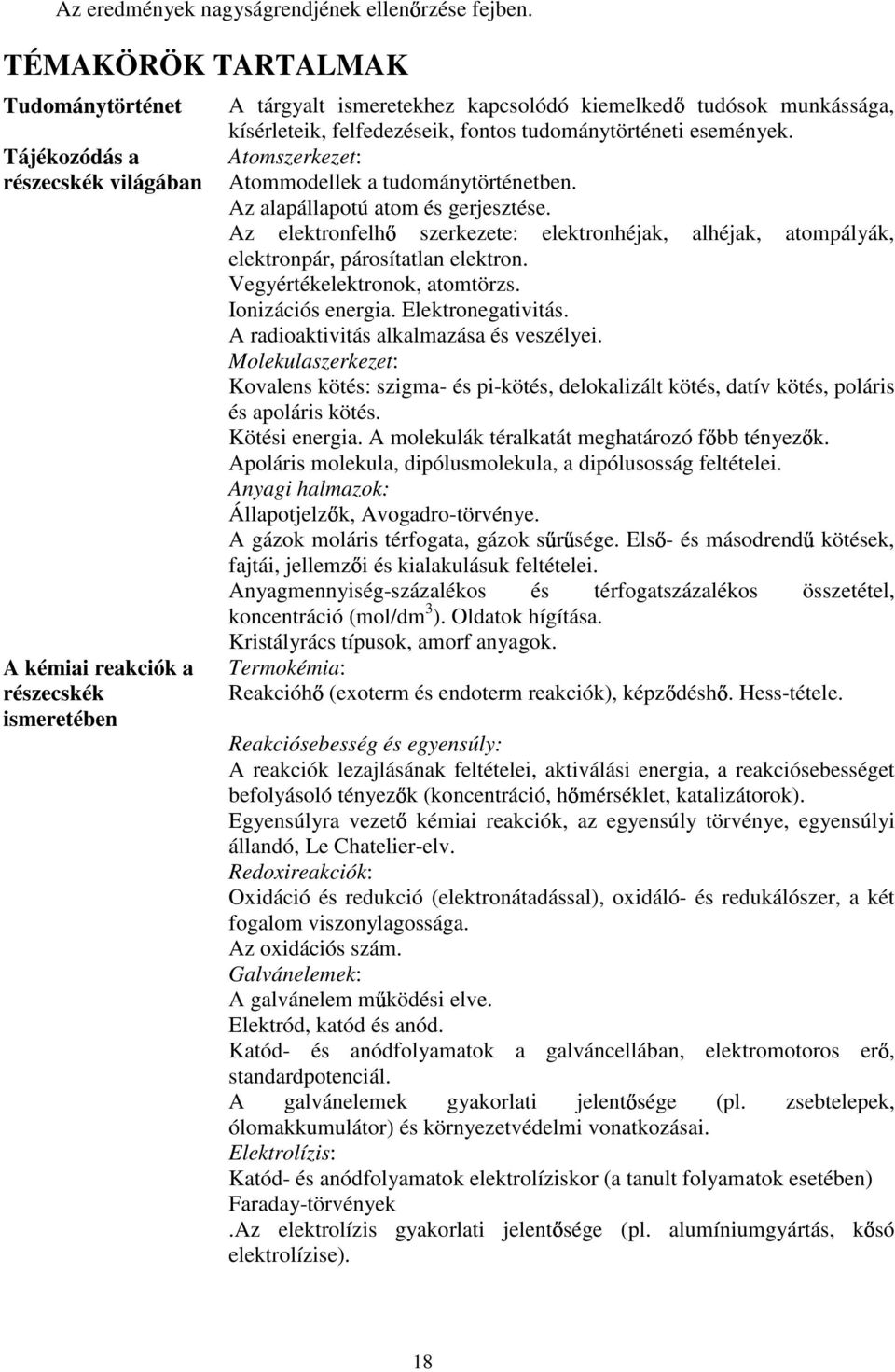 felfedezéseik, fontos tudománytörténeti események. Atomszerkezet: Atommodellek a tudománytörténetben. Az alapállapotú atom és gerjesztése.