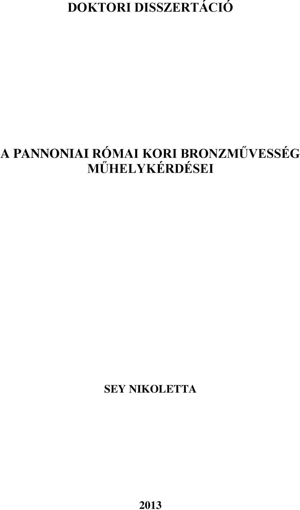 BRONZMŰVESSÉG