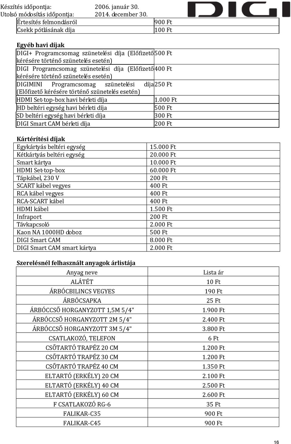 B. MELLÉKLET A műholdas televíziós szolgáltatásra vonatkozó speciális  szabályok TARTALOMJEGYZÉK - PDF Ingyenes letöltés