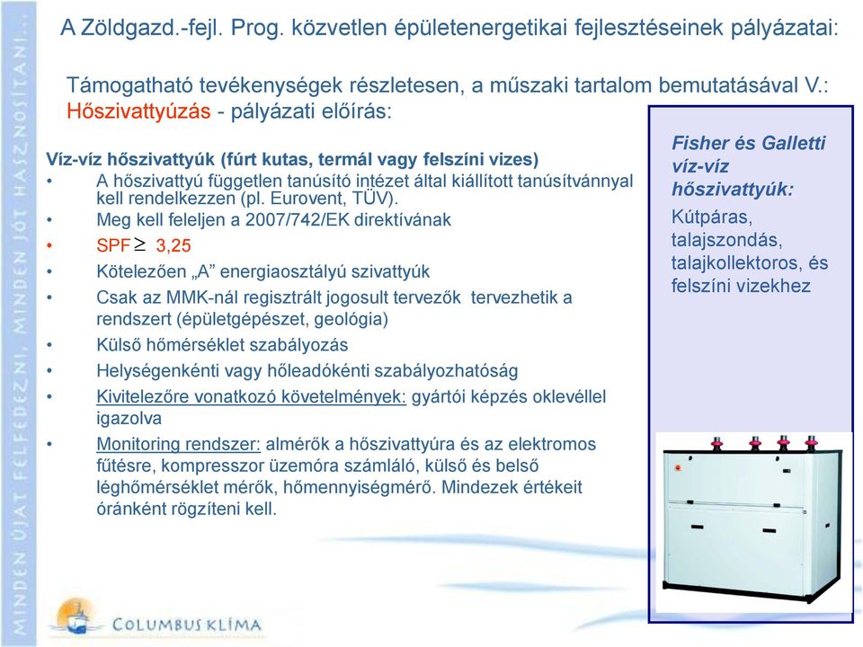 Eurovent, TÜV).