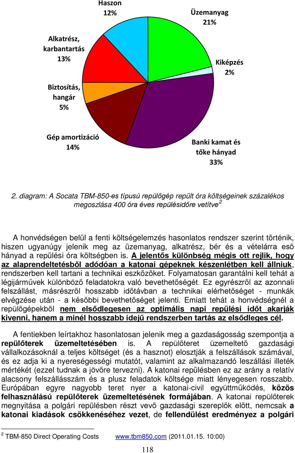 történik, hiszen ugyanúgy jelenik meg az üzemanyag, alkatrész, bér és a vételárra eső hányad a repülési óra költségben is.