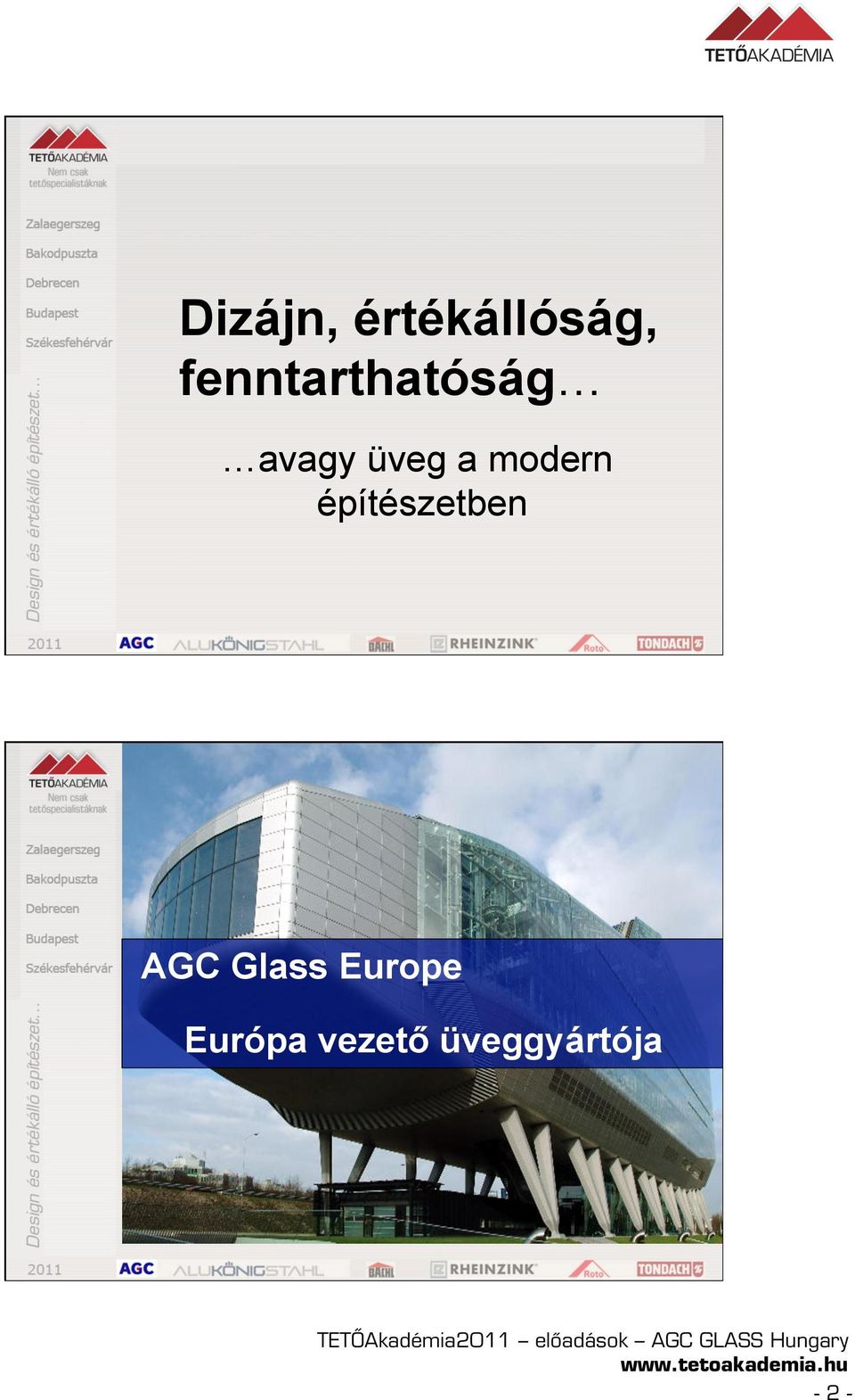 Glass Europe Európa vezető