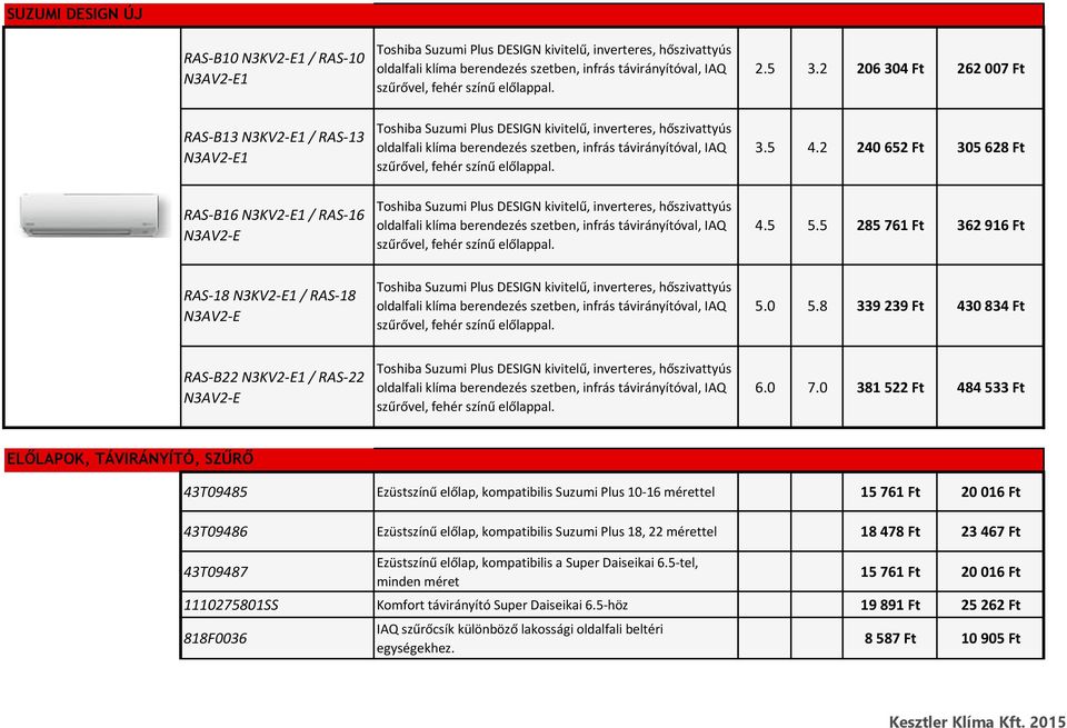 0 381 522 Ft 484 533 Ft ELŐLAPOK, TÁVIRÁNYÍTÓ, SZŰRŐ 43T09485 Ezüstszínű előlap, kompatibilis Suzumi Plus 10-16 mérettel 15 761 Ft 20 016 Ft 43T09486 Ezüstszínű előlap, kompatibilis Suzumi Plus