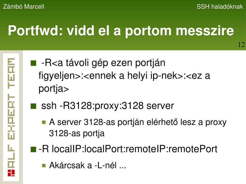 SSH haladóknak. SSH haladóknak - PDF Ingyenes letöltés