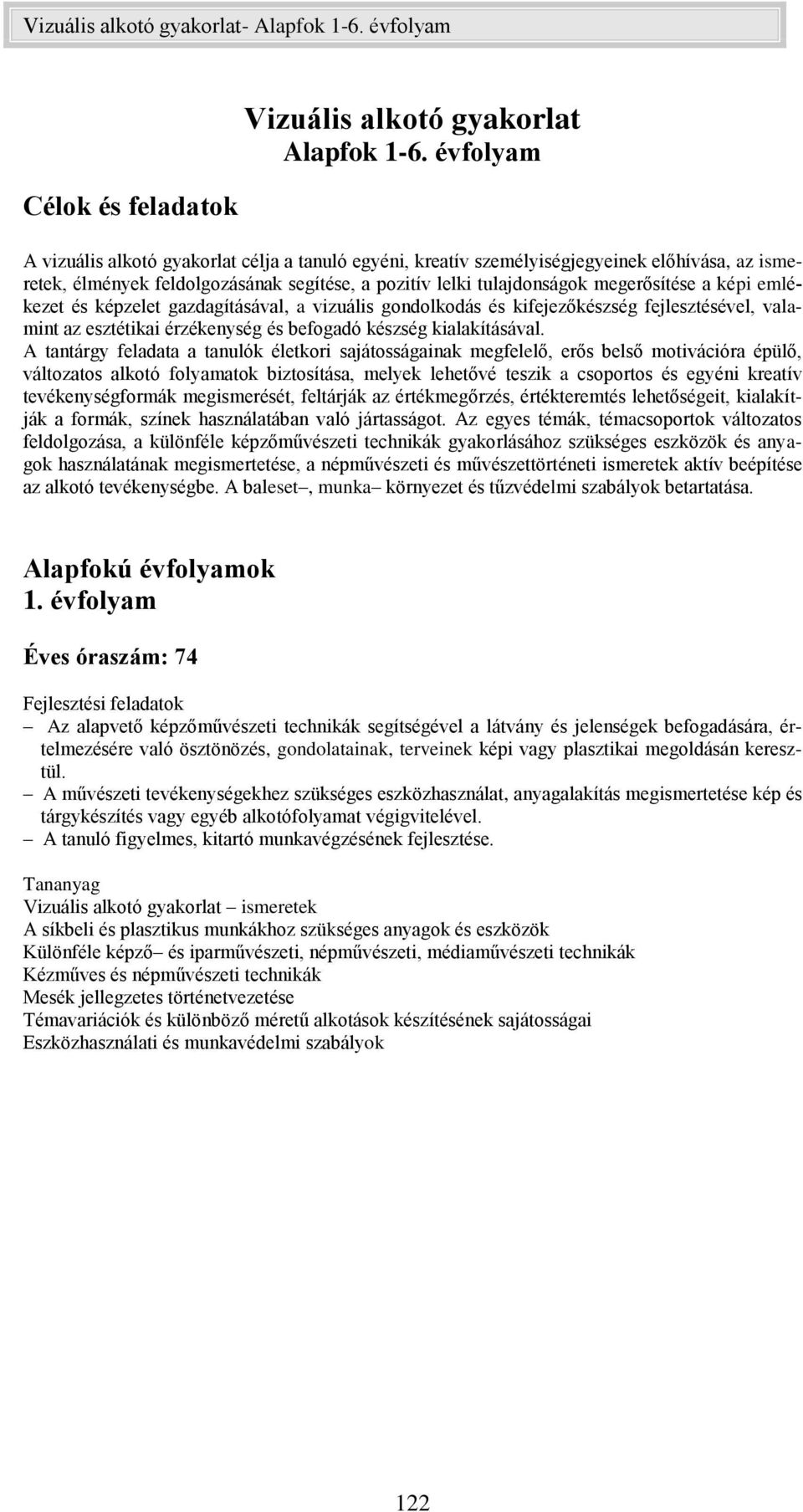 emlékezet és képzelet gazdagításával, a vizuális gondolkodás és kifejezőkészség fejlesztésével, valamint az esztétikai érzékenység és befogadó készség kialakításával.