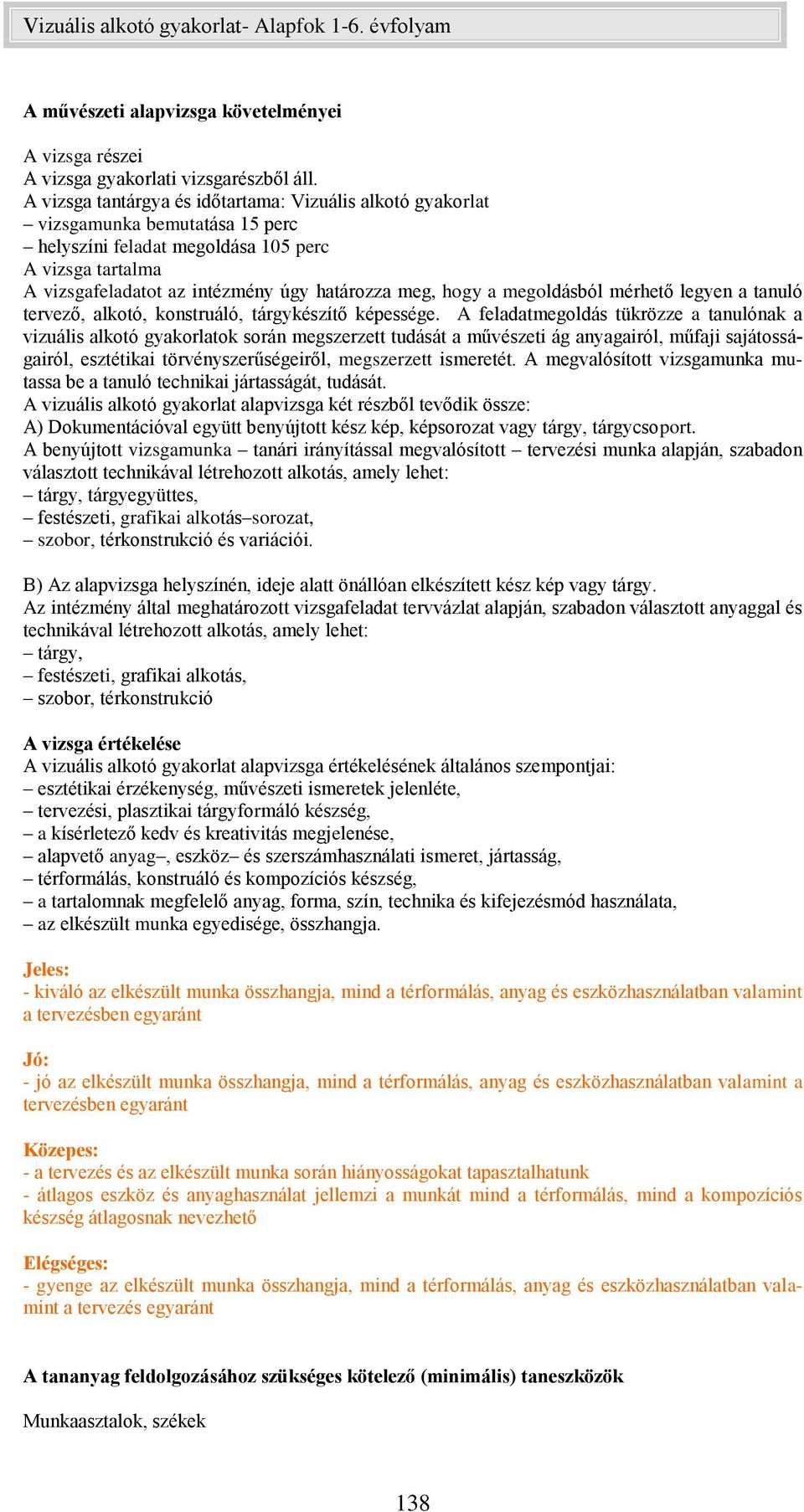 hogy a megoldásból mérhető legyen a tanuló tervező, alkotó, konstruáló, tárgykészítő képessége.