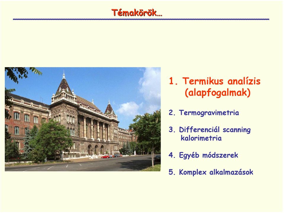 Termogravimetria 3.