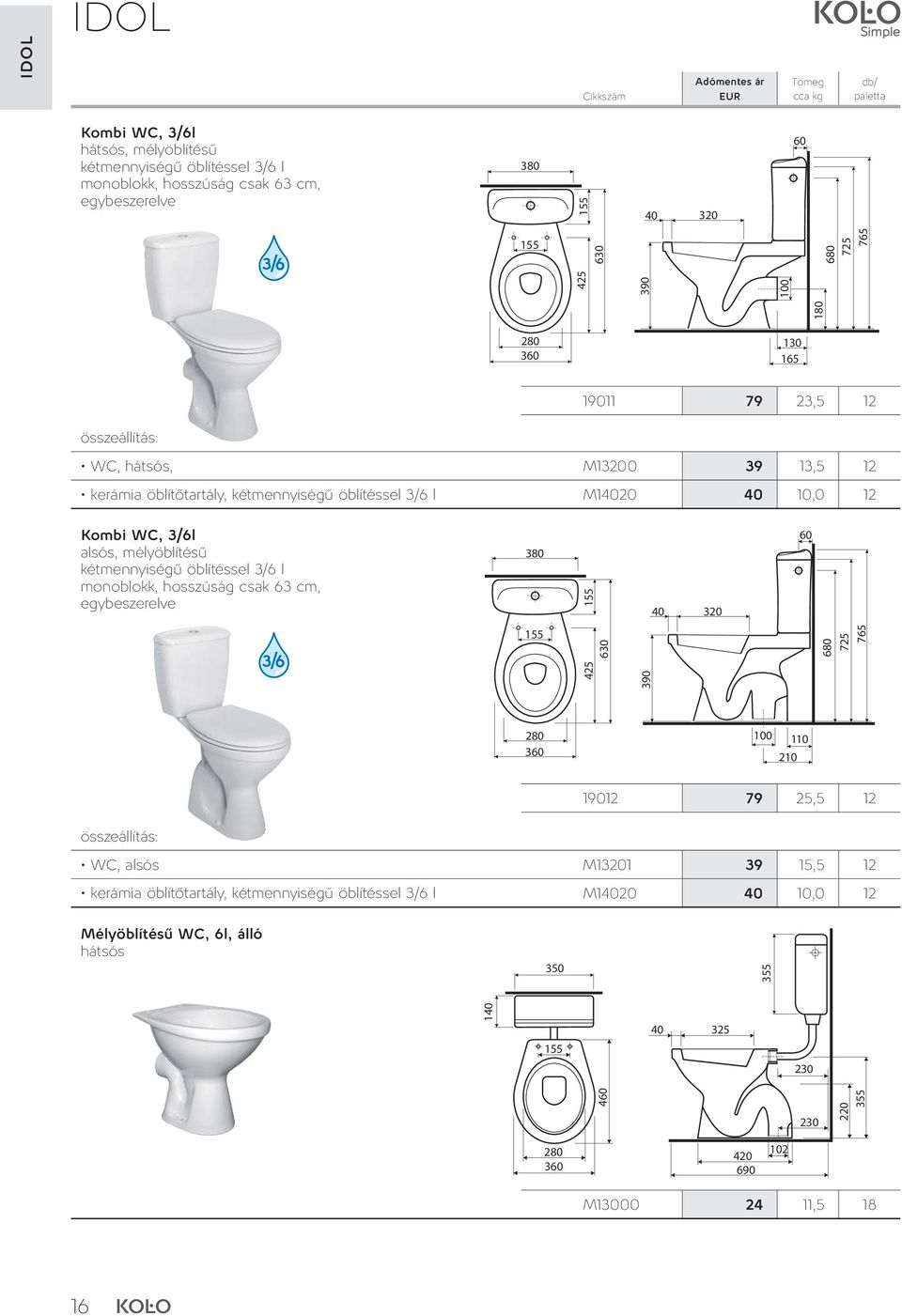 Árlista 2012/ az 1-ben. árlista technikai útmutató katalógus - PDF Ingyenes  letöltés