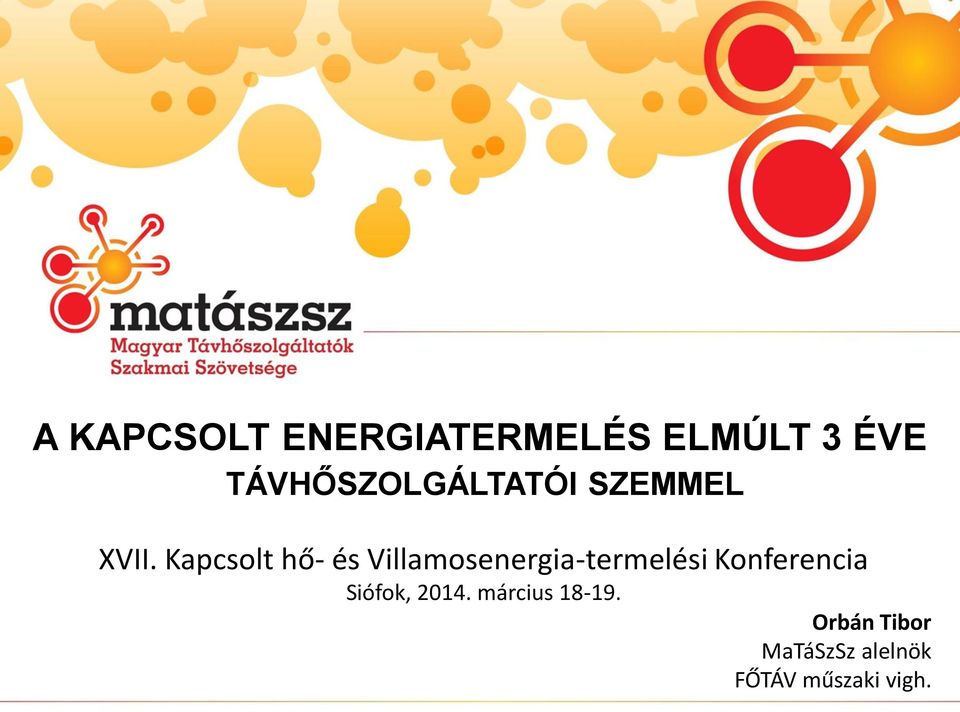 Kapcsolt hő- és Villamosenergia-termelési