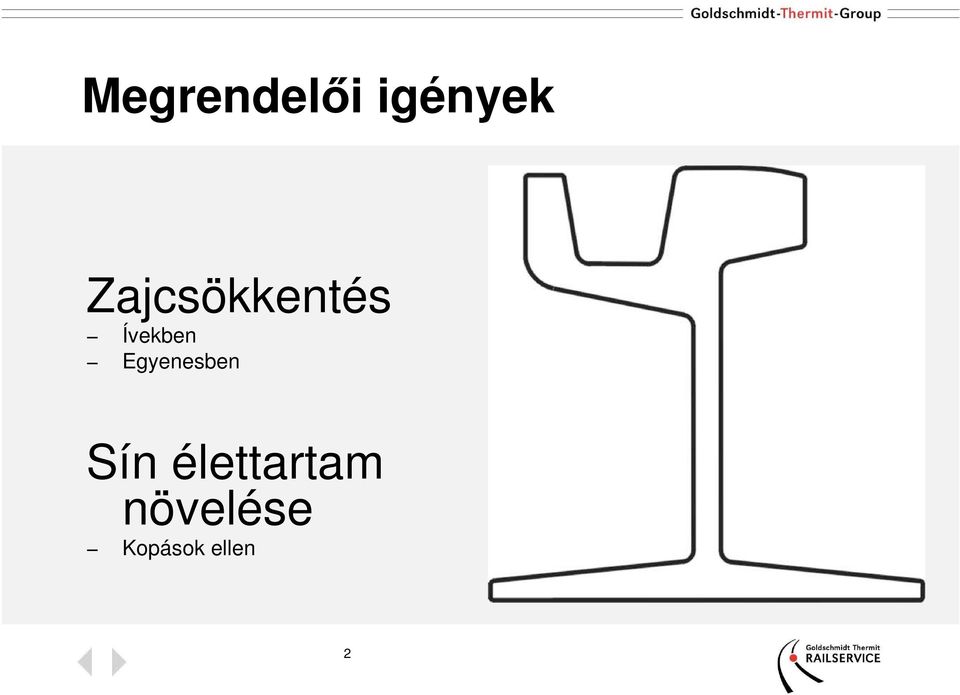 Egyenesben Sín