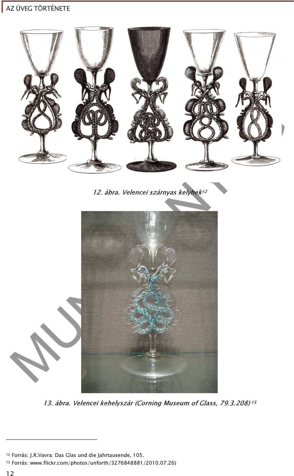 Velencei kehelyszár (Corning Museum of Glass, 79.3.