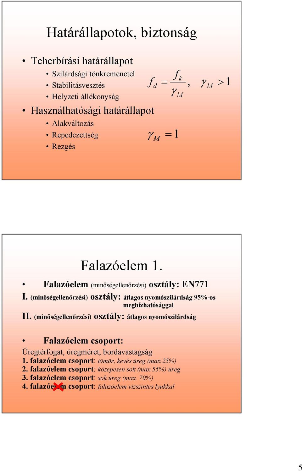 Falazott szerkezetek méretezése - PDF Free Download