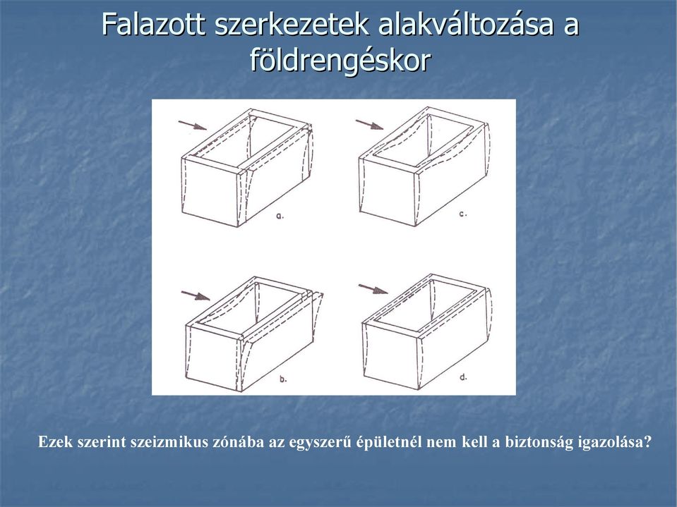 szerint szeizmikus zónába az
