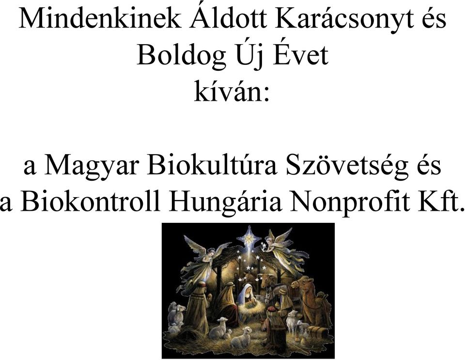 Magyar Biokultúra Szövetség és