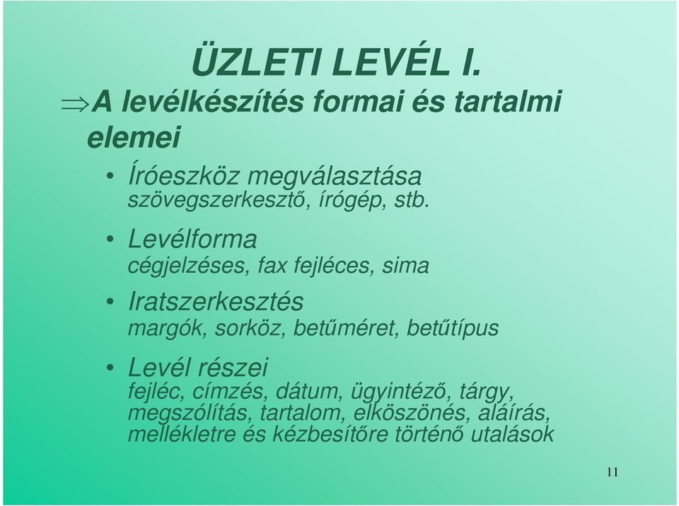 írógép, stb.