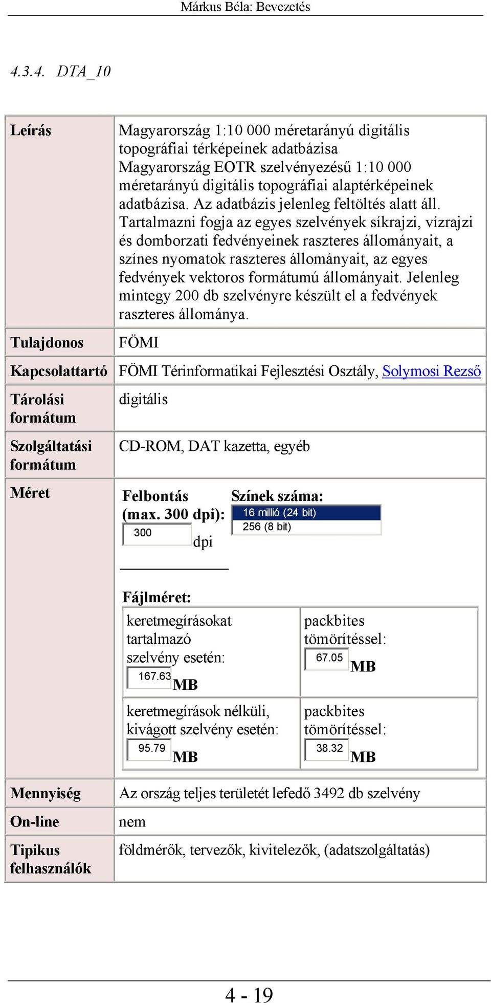 adatbázisa. Az adatbázis jelenleg feltöltés alatt áll.