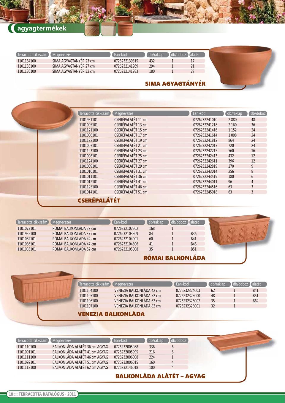 15 cm 0726232241416 1 152 24 1101006101 CSERÉPALÁTÉT 17 cm 0726232241614 1 008 24 1101122100 CSERÉPALÁTÉT 19 cm 0726232241812 864 24 1101007101 CSERÉPALÁTÉT 21 cm 0726232242017 720 24 1101123100