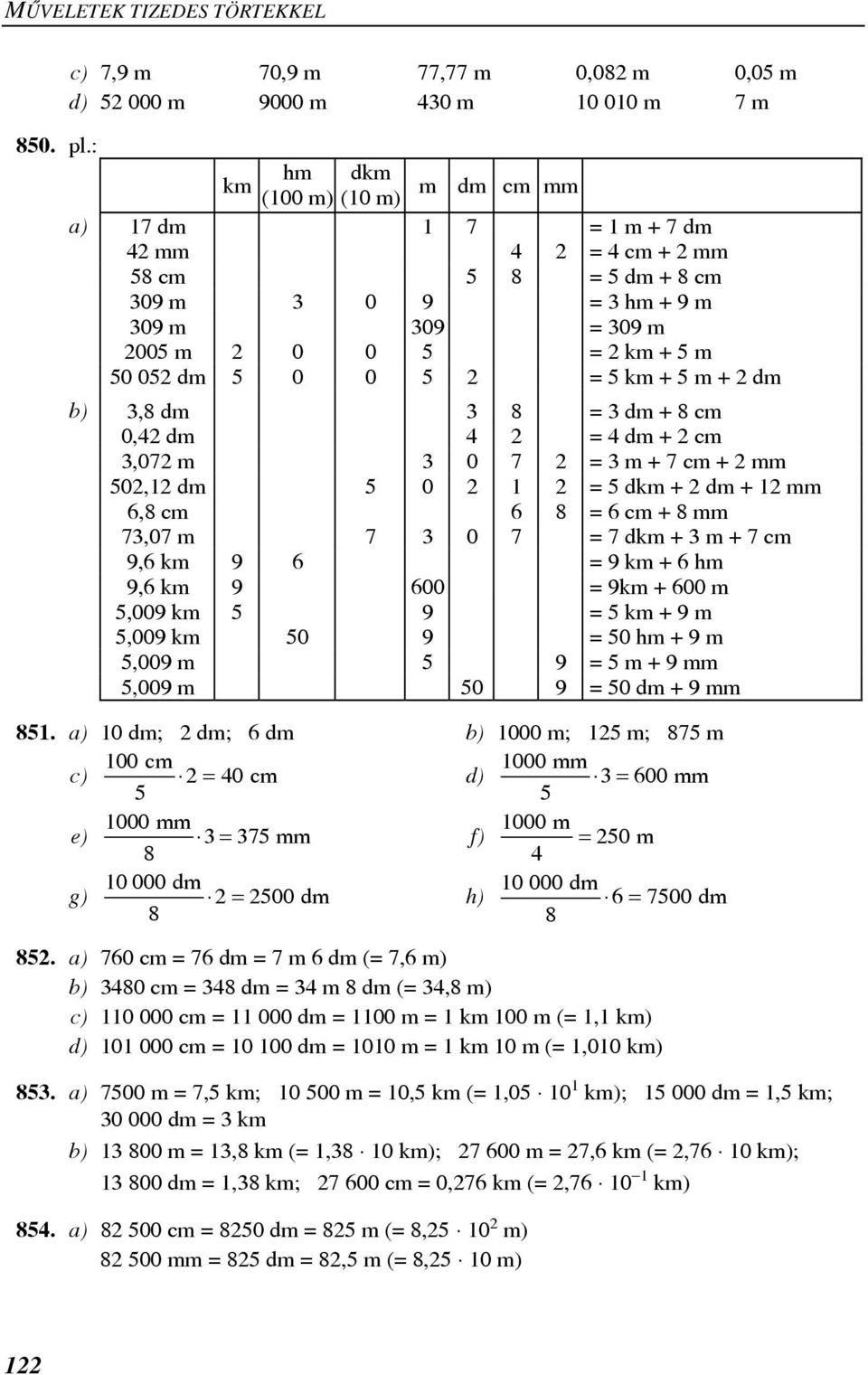 3,8 dm 3 8 = 3 dm + 8 cm 0,2 dm 2 = dm + 2 cm 3,072 m 3 0 7 2 = 3 m + 7 cm + 2 mm 02,12 dm 0 2 1 2 = dkm + 2 dm + 12 mm 6,8 cm 6 8 = 6 cm + 8 mm 73,07 m 7 3 0 7 = 7 dkm + 3 m + 7 cm 9,6 km 9 6 = 9 km