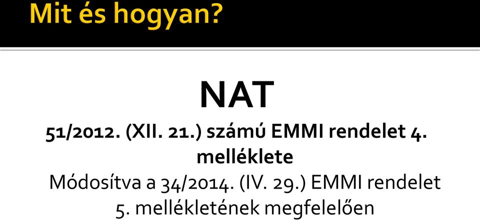 melléklete Módosítva a 34/2014.