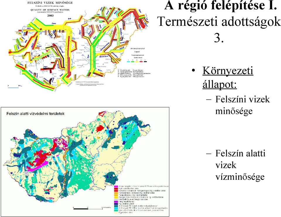 Környezeti állapot: Felszíni