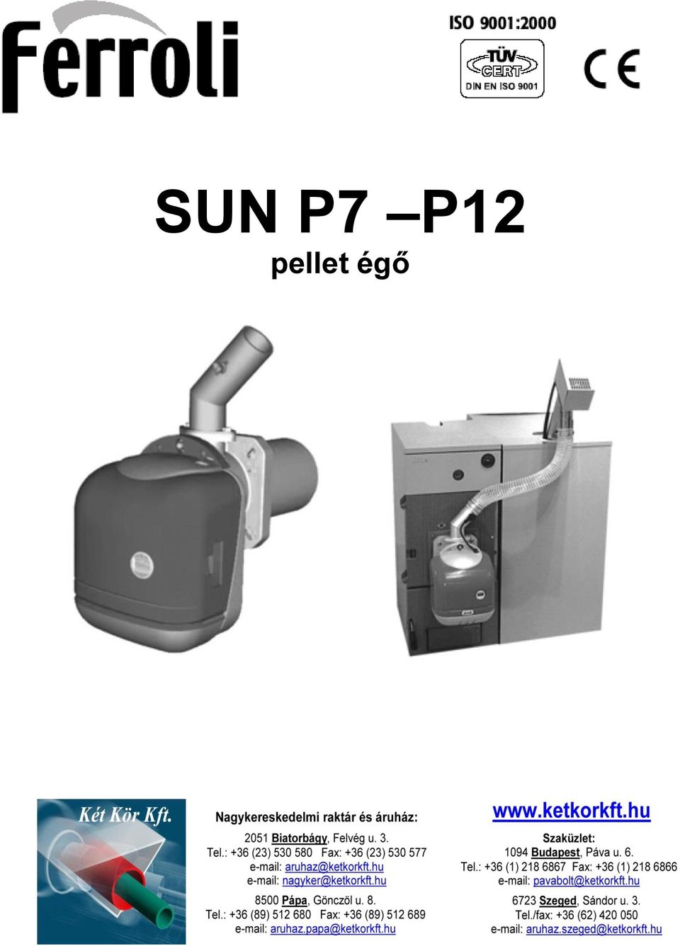 SUN P7 P12 pellet égő - PDF Ingyenes letöltés