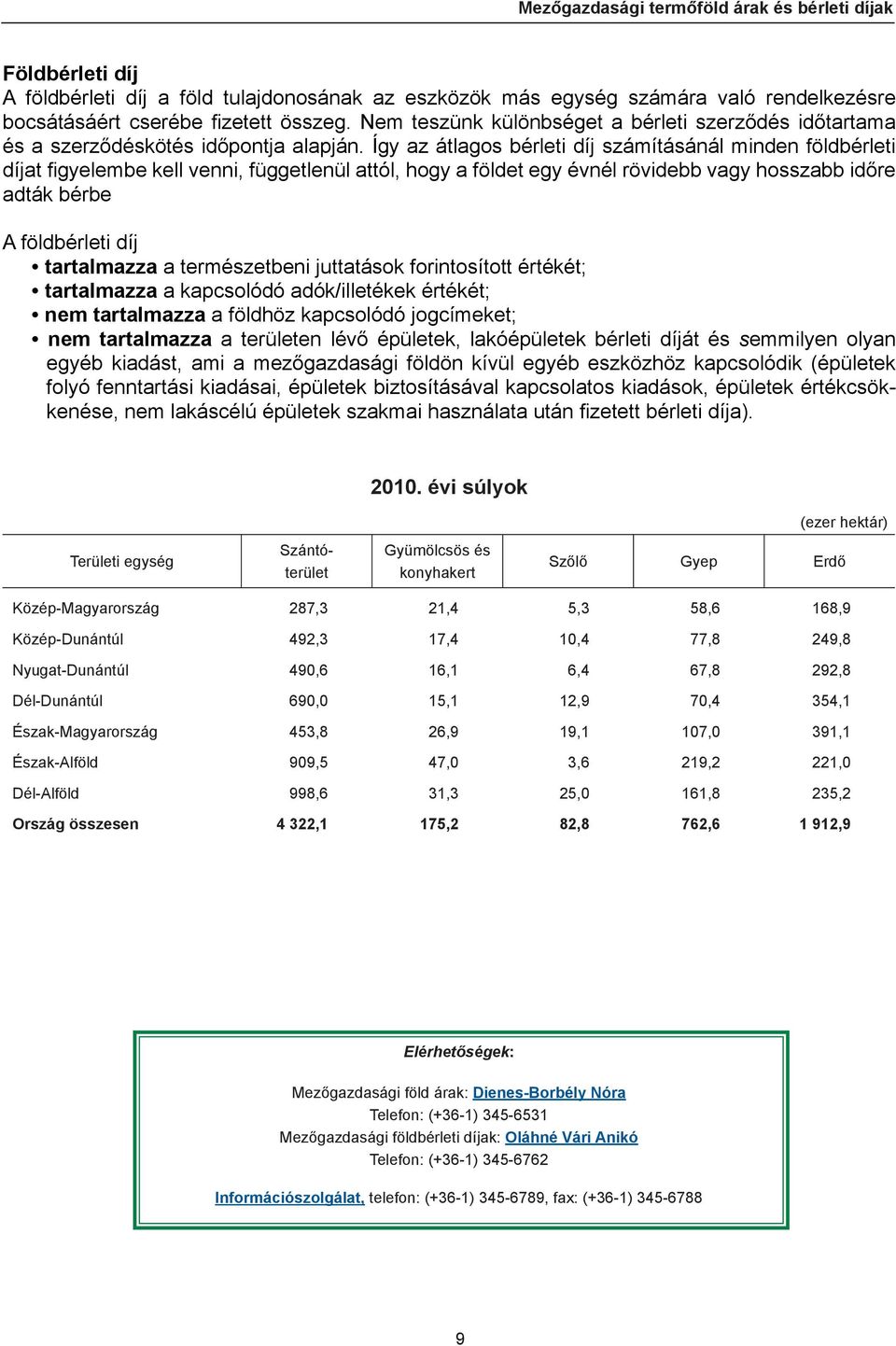 Így az átlagos bérleti díj számításánál minden földbérleti díjat figyelembe kell venni, függetlenül attól, hogy a földet egy évnél rövidebb vagy hosszabb időre adták bérbe A földbérleti díj
