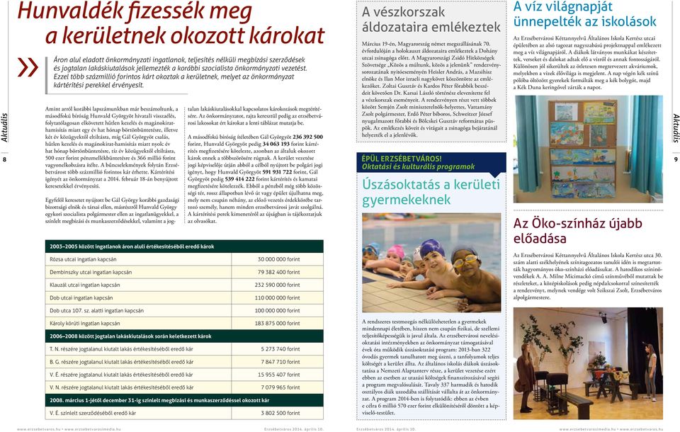 A vészkorszak áldozataira emlékeztek Március 19-én, Magyarország német megszállásának 70. évfordulóján a holokauszt áldozataira emlékeztek a Dohány utcai zsinagóga előtt.