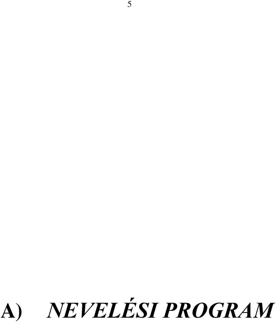 PROGRAM