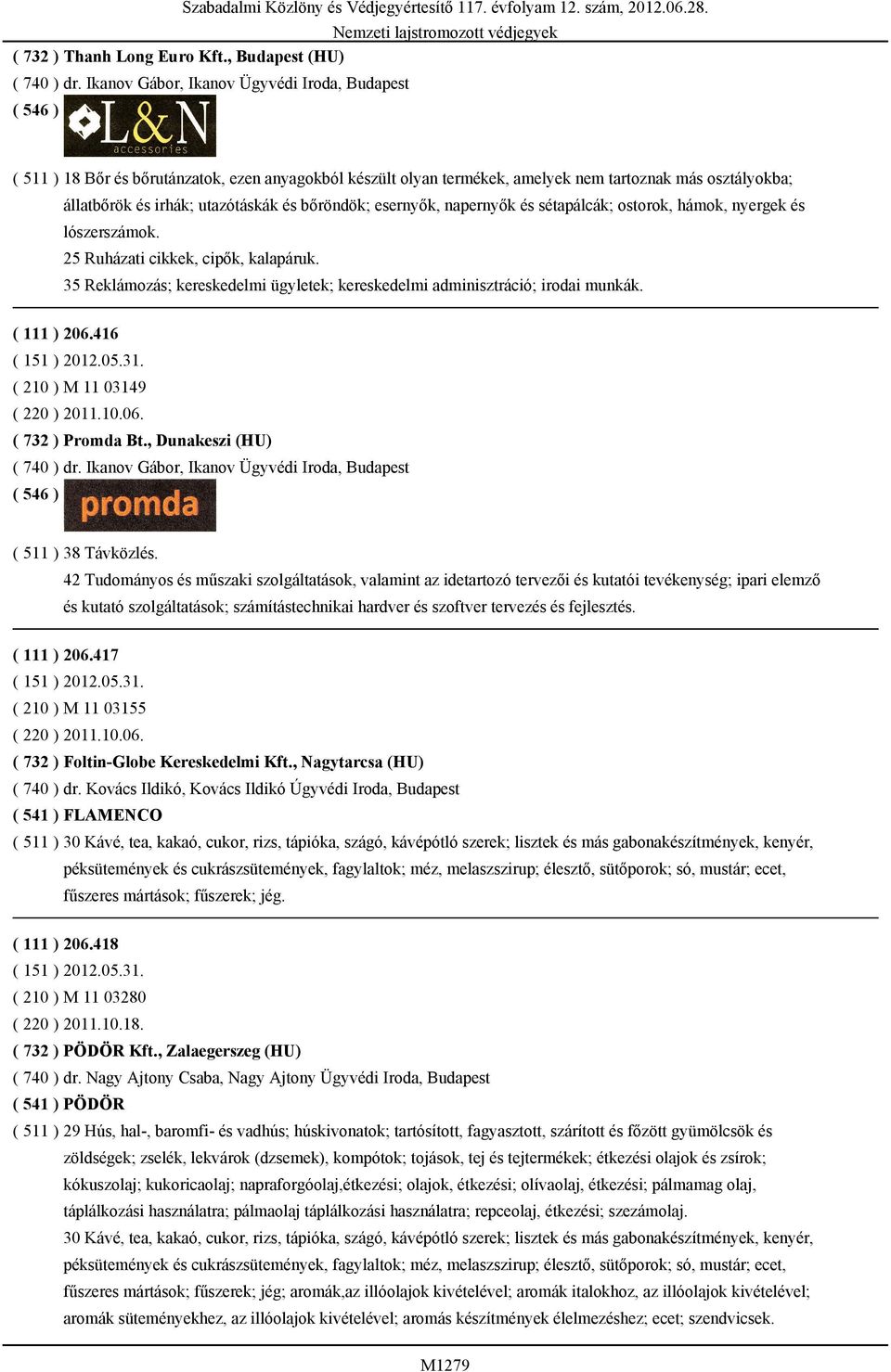 bőröndök; esernyők, napernyők és sétapálcák; ostorok, hámok, nyergek és lószerszámok. 25 Ruházati cikkek, cipők, kalapáruk.