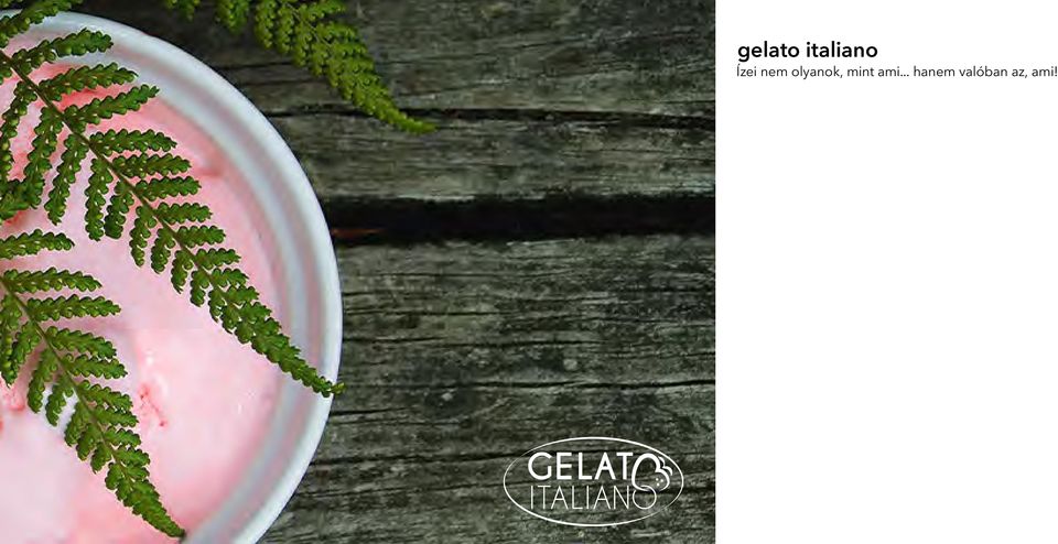 gelato italiano Ízei nem olyanok, mint ami... hanem valóban az, ami! - PDF  Ingyenes letöltés