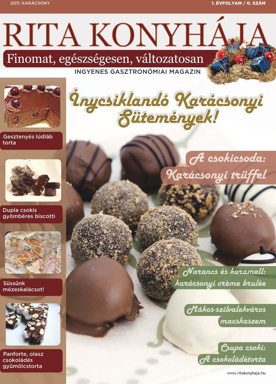 A csokicsoda: Karácsonyi trüffel - PDF Ingyenes letöltés