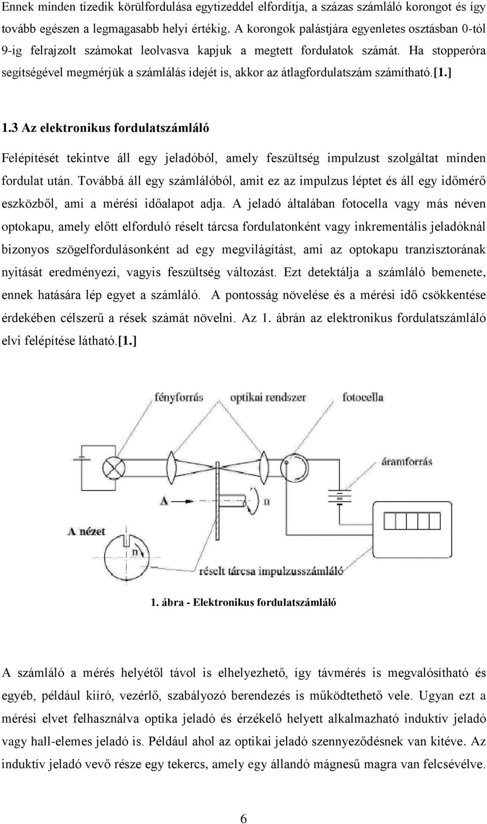 Fordulatszámmérő és szabályozó áramkör tervezése egyenáramú kefés motorhoz  - PDF Free Download